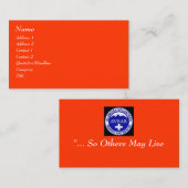 CARTES DE VISITE personnalisés AVSAR (Devant / Derrière)