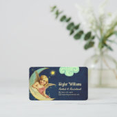 Cartes de visite personnalisés de l'ange céleste (Debout devant)