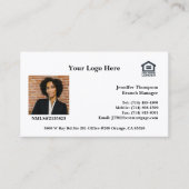 Cartes de visite personnalisés de marque professio (Devant)