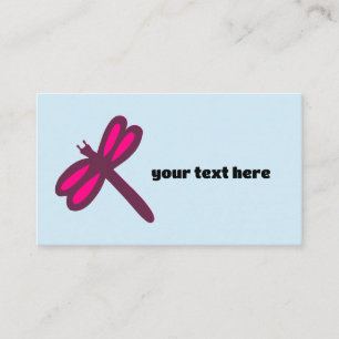 CARTES DE VISITE PERSONNALISÉS DRAGONFLY