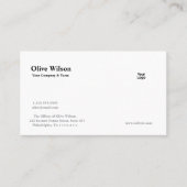 Cartes de visite personnalisés - Faites-le inoubli (Devant)