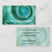 Cartes de visite personnalisés inspirés pour perso (Devant / Derrière)