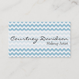 Cartes de visite personnalisés Light Sky Blue Che