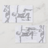 Cartes de visite personnalisés par studio de danse (Devant / Derrière)