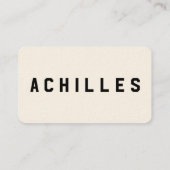 Cartes de visite personnalisés pour les propriétai (Dos)