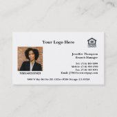 Cartes de visite personnalisés pour les revendeurs (Devant)