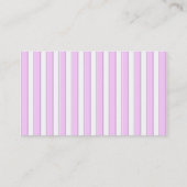 Cartes de visite personnalisés  roses blancs (Dos)