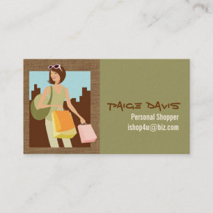 Cartes de visite personnels de client