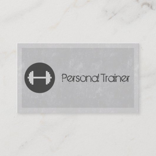 Cartes de visite personnels de forme physique (Devant)