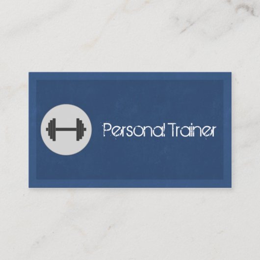 Cartes de visite personnels de forme physique (Devant)