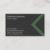 Cartes de visite personnels de mise en réseau de (Dos)