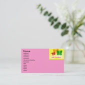 CARTES DE VISITE PERSONNELS DE PAPILLON (Debout devant)