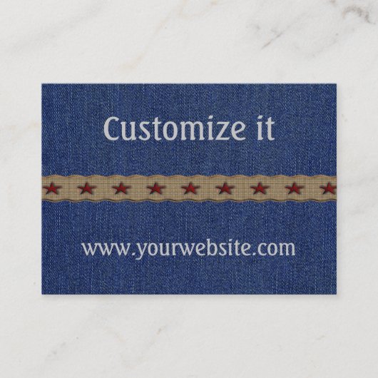 Cartes de visite personnels occidentaux faits sur (Devant)