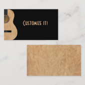 Cartes de visite personnels PERSONNALISABLES (Devant / Derrière)