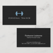Cartes de visite personnels simples de forme (Devant / Derrière)