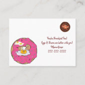 Cartes de visite, Petit-Déjeuner OEufs Bacon Carte (Devant)