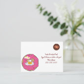 Cartes de visite, Petit-Déjeuner OEufs Bacon Carte (Debout devant)