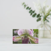 Cartes de visite peu communs d'orchidée (Debout devant)