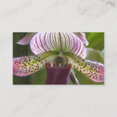 Cartes de visite peu communs d'orchidée (Dos)