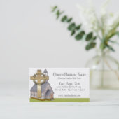 Cartes de visite : Peu d'église (Debout devant)