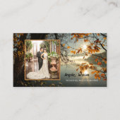 Cartes de visite photo d'automne (Devant)