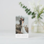 Cartes de visite photographes professionnels (Debout devant)