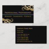 Cartes de visite photographique (Devant / Derrière)