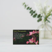 Cartes de visite photographiques modèle (Debout devant)