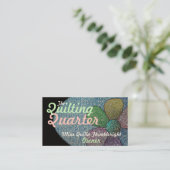 Cartes de visite piquant personnalisable bilatéral (Debout devant)