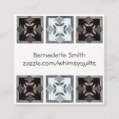 Cartes de visite piqués (Devant)