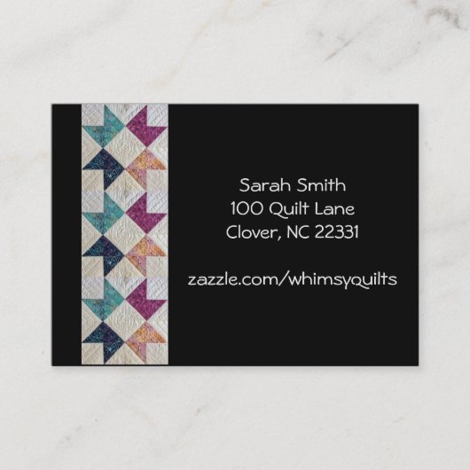 Cartes de visite piqués (Devant)