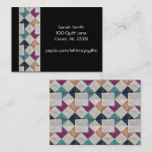 Cartes de visite piqués (Devant / Derrière)