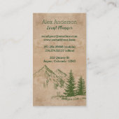 Cartes de visite pittoresques de la chaîne de mont (Dos)