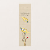 Cartes de visite pliées (Extérieur déplié)