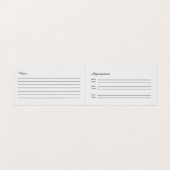 Cartes de visite pliés d'agent immobilier (Intérieur déplié)