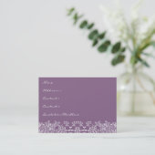 Cartes de visite Plum Love Birds (Debout devant)