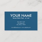 Cartes de visite podiatristes de Cute Feet (Dos)