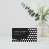 cartes de visite Pois au chocolat (Debout devant)