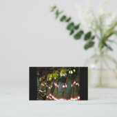 Cartes de visite pompiers (Debout devant)