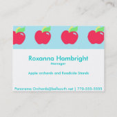 Cartes de visite potelés, 3,5" x 2,5", 100 paquets (Dos)