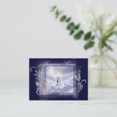 Cartes de visite potelés de licorne de vol (Debout devant)