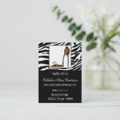 Cartes de visite potelés STYLETS FABULEUX (Debout devant)