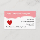 Cartes de visite pour aidants (Devant)