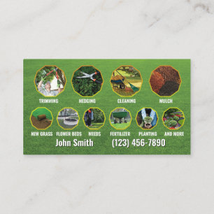 Cartes de visite pour aménagement paysager