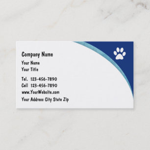Cartes de visite pour animaux de compagnie