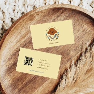 Cartes de visite pour animaux de doodle