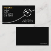 Cartes de visite pour armes à feu (Devant / Derrière)