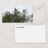 CARTES DE VISITE POUR ART ET DESIGN (Devant / Derrière)