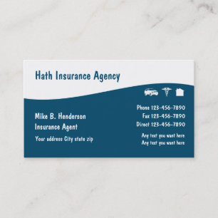 Cartes de visite pour assurance multibranche