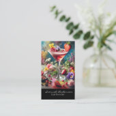Cartes de visite pour barman (Debout devant)